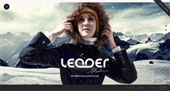 Desktop Screenshot of leaderfashion.com